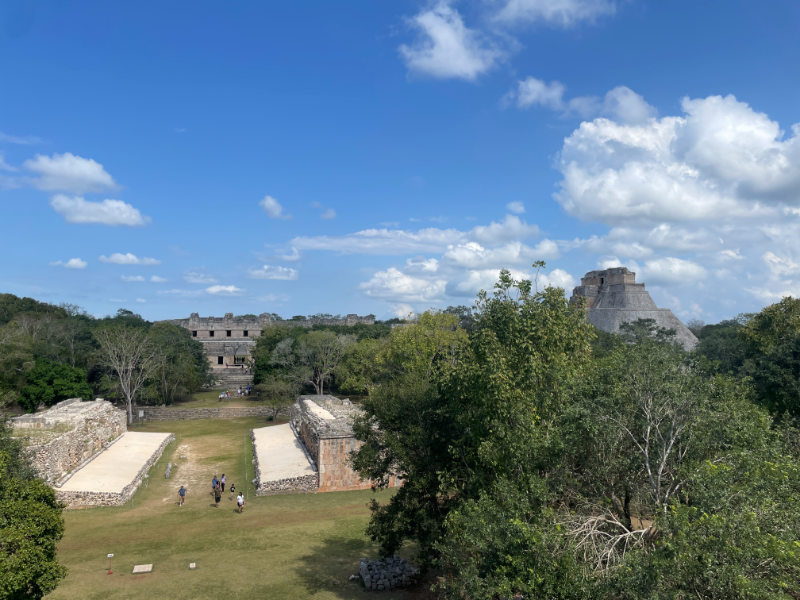 Uxmal ancient Maya city, Mexico 